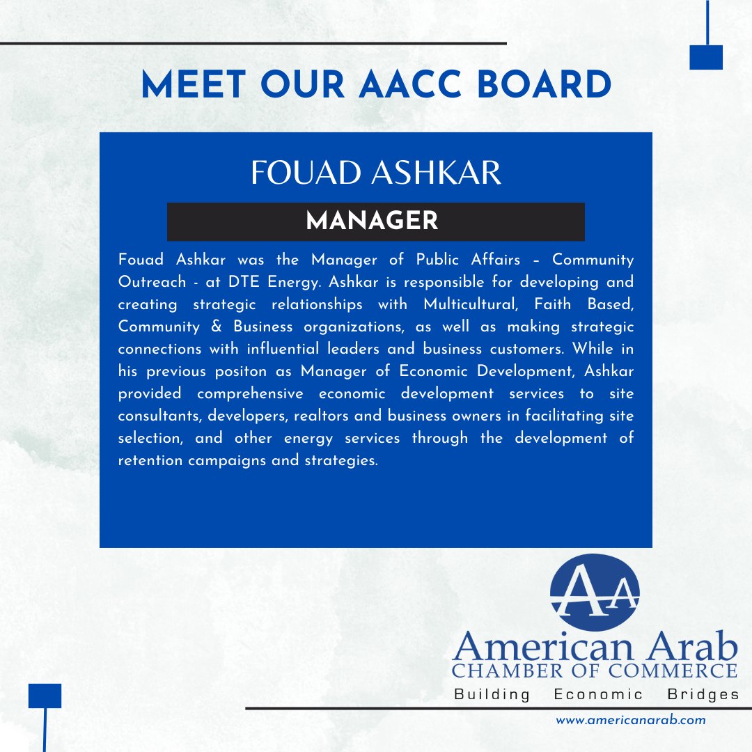 Meet Fouad Ashkar!