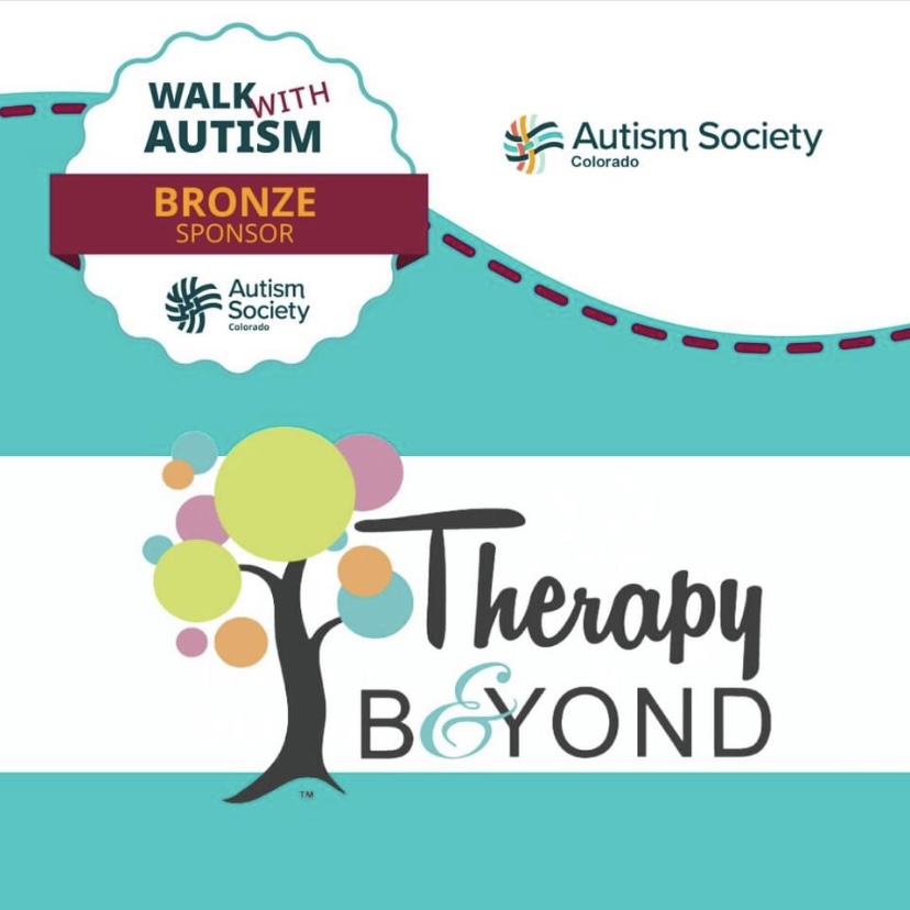 AutismColorado's tweet photo. Congratulations to Therapy and Beyond for being a Bronze Level Sponsor for the Walk with Autism. Their sponsorship is helping create events that build community and support for people with Autism. Thank you, Therapy and Beyond!! #WalkWithAutism #AutismSocietyofColorado https://t.co/98jh1yNOne