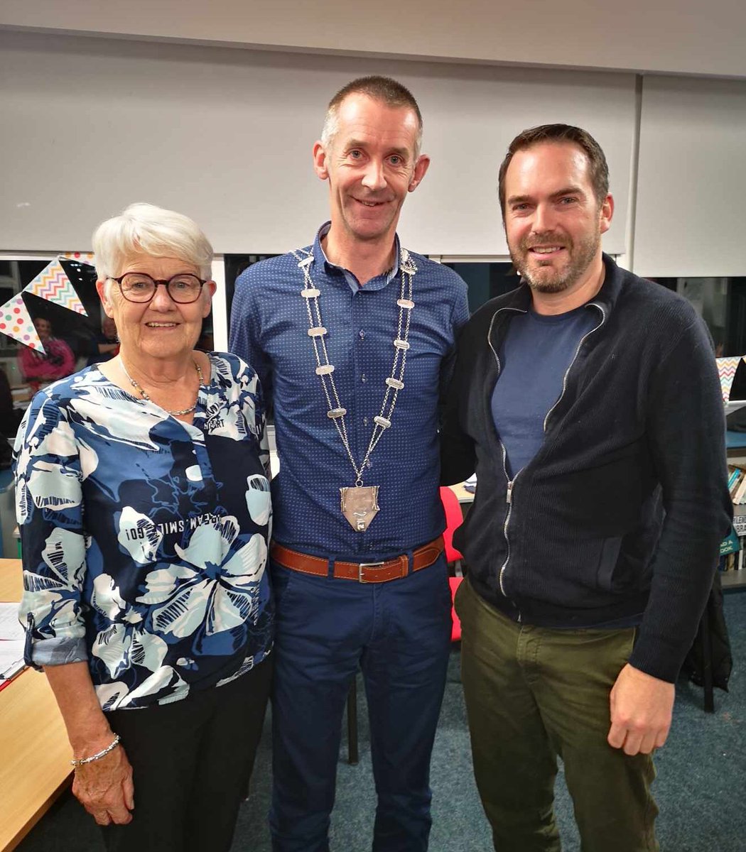 The day after the night before. 
I was offered and accepted, with pride, the role of President of <a href="/WxLightOperaSoc/">Wexford Light Opera</a> taking over from Mary Fox under the watchful eye of outgoing Chairperson Eric Hayes.
"My lands only borders lie around my heart"
💜💛
#Wexford #MusicalTheatre