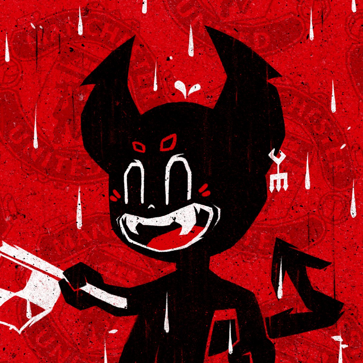 🥁 Introducing this week’s Devil Mascot 🥁

Say hello to Devil #3248 👋

This elated Red Devil is happiest when cheering the Reds on at Old Trafford in the rain or shine 🏟️🌦️

Only 1.99% of Devils have the Elated trait!