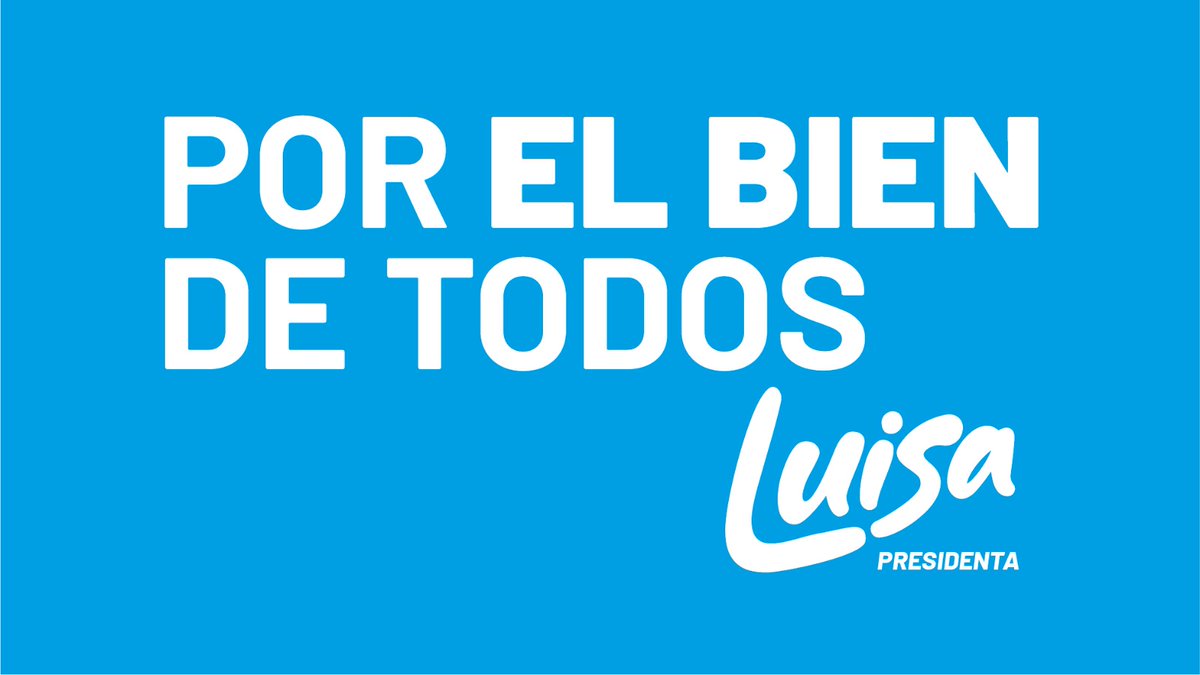 Nathashanath23's tweet photo. POR EL BIEN DE TODOS LUISA PRESIDENTA
#LuisaPresidenta https://t.co/7zrQ5mMhA2