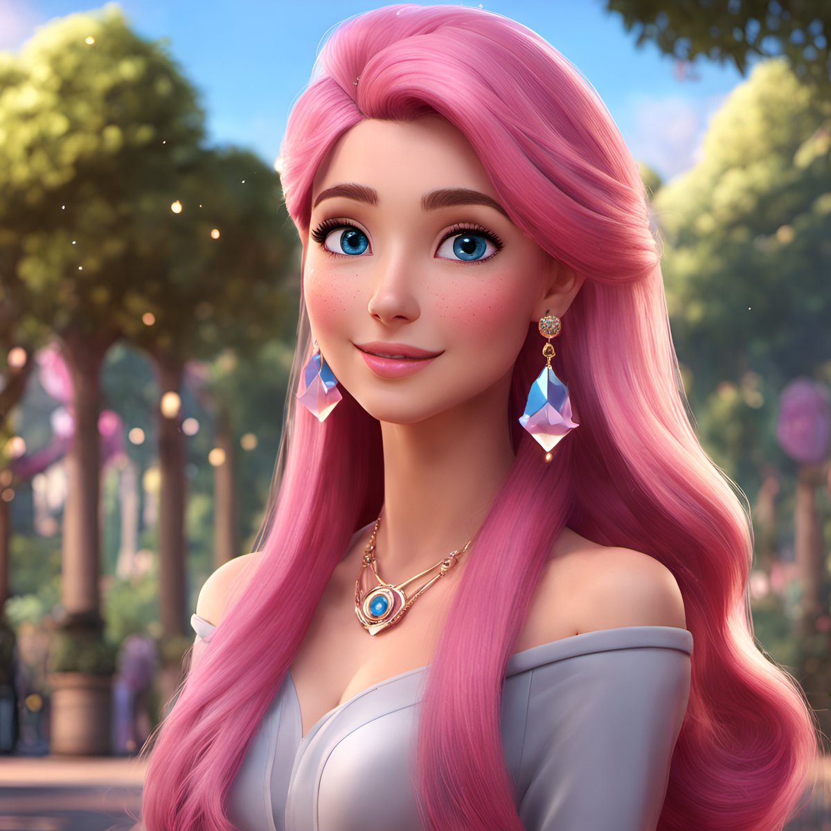 Splend_AI's tweet photo. A new Disney princess? 👸

#girl #niji #princess #disney #castle #pink #aiart #fantastic #portrait #AiCommunity #cartoon #aiartcommunity #artwork #ai #MadeWithSplend https://t.co/eVLdjGTJBX