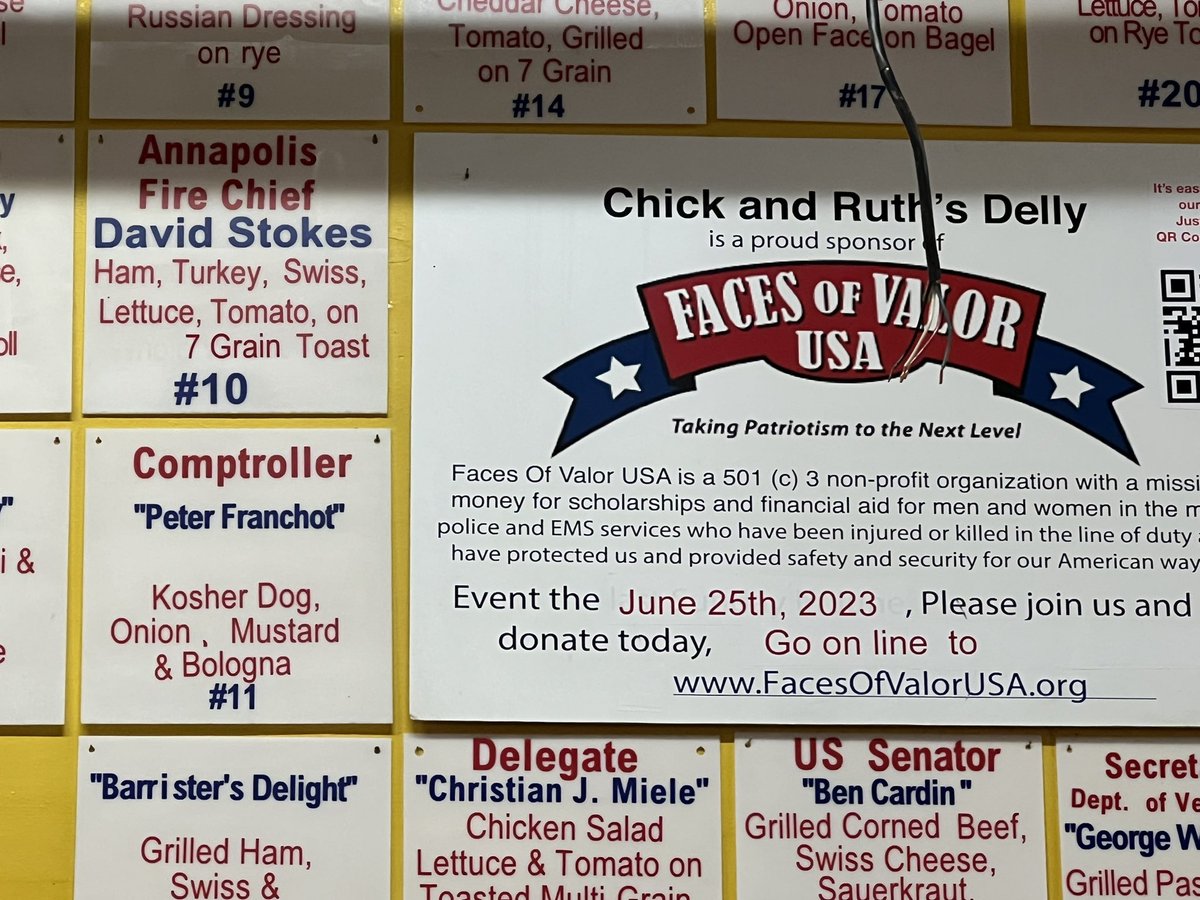 PIOMarkBrady's tweet photo. Could not resist the #10 at #ChickandRuths Annapolis @AnnapolisFD_PIO @AnnapolisFire @eyeonannapolis https://t.co/doypU1rDvp
