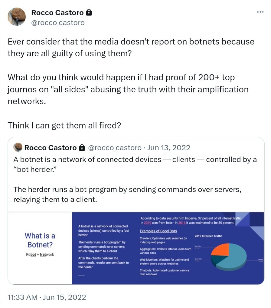 justspaceonline's tweet photo. smh

https://t.co/G0nWJJukFf
https://t.co/DOD7mNGVXC
https://t.co/7xNZa3hlBQ
https://t.co/P0MTcMW2Cf

⌛️
#nobodies #fakeaccounts #inauthenticactivity #friendsandenemies #pr #advertising #vices #ai #fashbook #hirsh #kaiser #data #seo #youtube #botnets #clickfraud #pool #cryptofash https://t.co/WrhjDJApw1