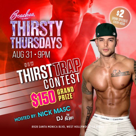 Who&rsquo;s #Thirsty? Let&rsquo;s kick off the weekend right @beachesweho for Thirsty Thursdays TONIGHT!🍹😝 Join our<a href="/tag/thirsty"class="tags">#Thirsty</a>