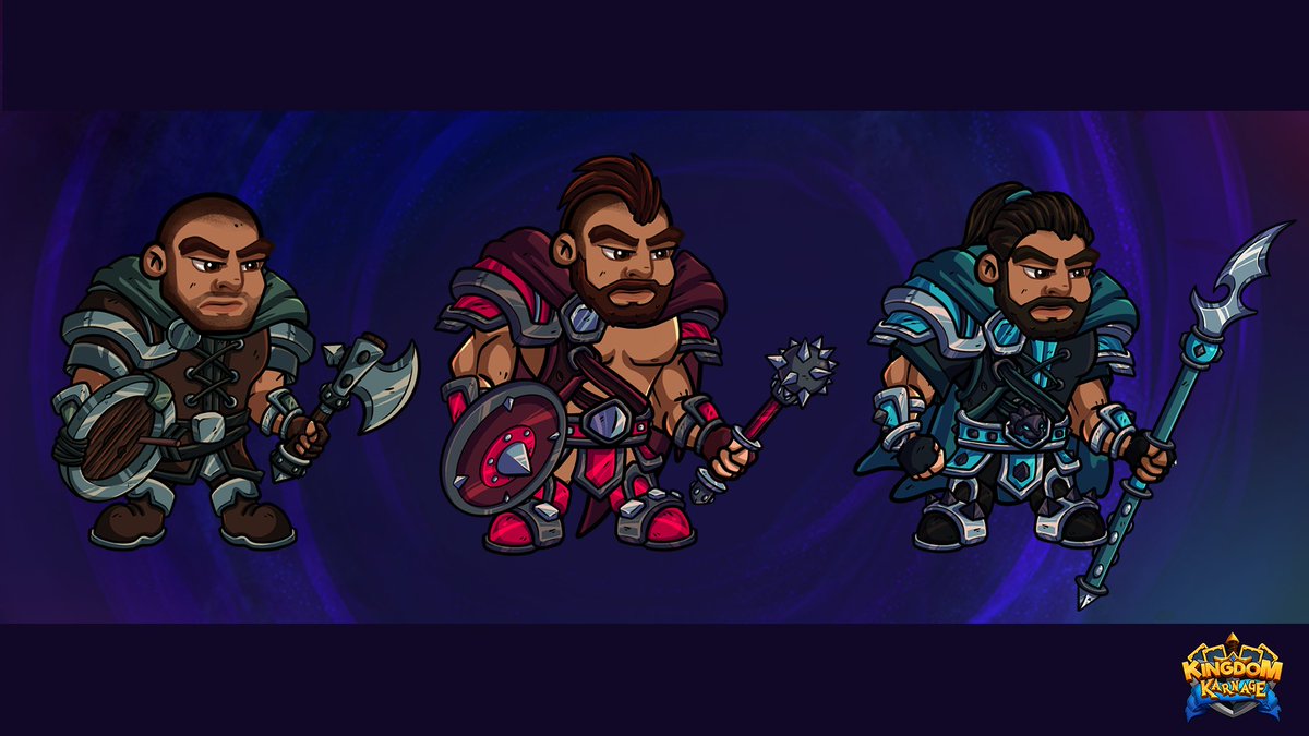 It's been a while, but I'm back! 

Here's what I've been working on over the past two years for @kingdom_karnage 
Will be posting more soon.

#GameArt #IndieGameArt #DigitalArt #2DArt #ArtOfTheDay #ArtShare #ArtistsOnTwitter  #GameDev #IndieGameDev #Unity #GameIndustry