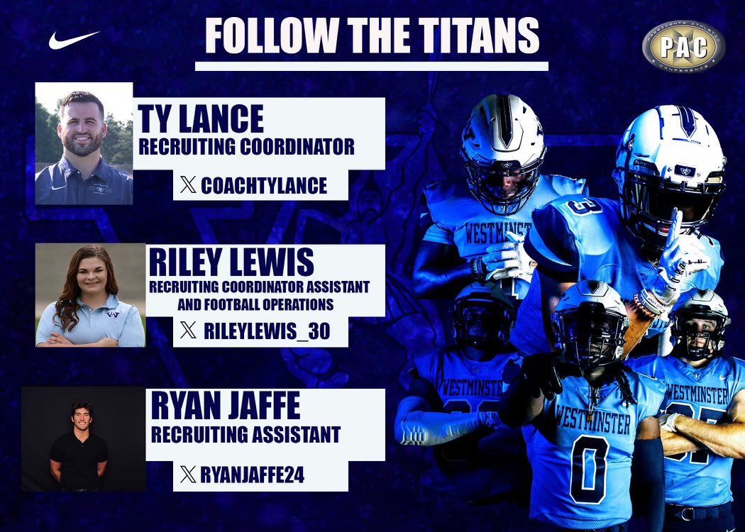 Are you ready to #EarnYourSword? ⚔️

1. Follow our recruiting staff ⬇️
<a href="/coachtylance/">Ty Lance</a> 
<a href="/RileyLewis_30/">Riley Lewis</a> 
<a href="/RyanJaffe24/">Ryan Jaffe</a> 

2. Message your 2022 film + up to date 2023 film 🎥

3. Tell us about your goals, college aspirations, and share all contact information 📲