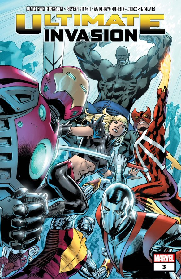 Dave_DSG's tweet image. Review (5/5⭐️) in spanish/english of #ULTIMATEINVASION #3!

uncomicmas.blogspot.com/2023/08/resena…

Writer #JONATHANHICKMAN
Art by @THEBRYANHITCH

In shops NOW from @Marvel

#marvelcomics