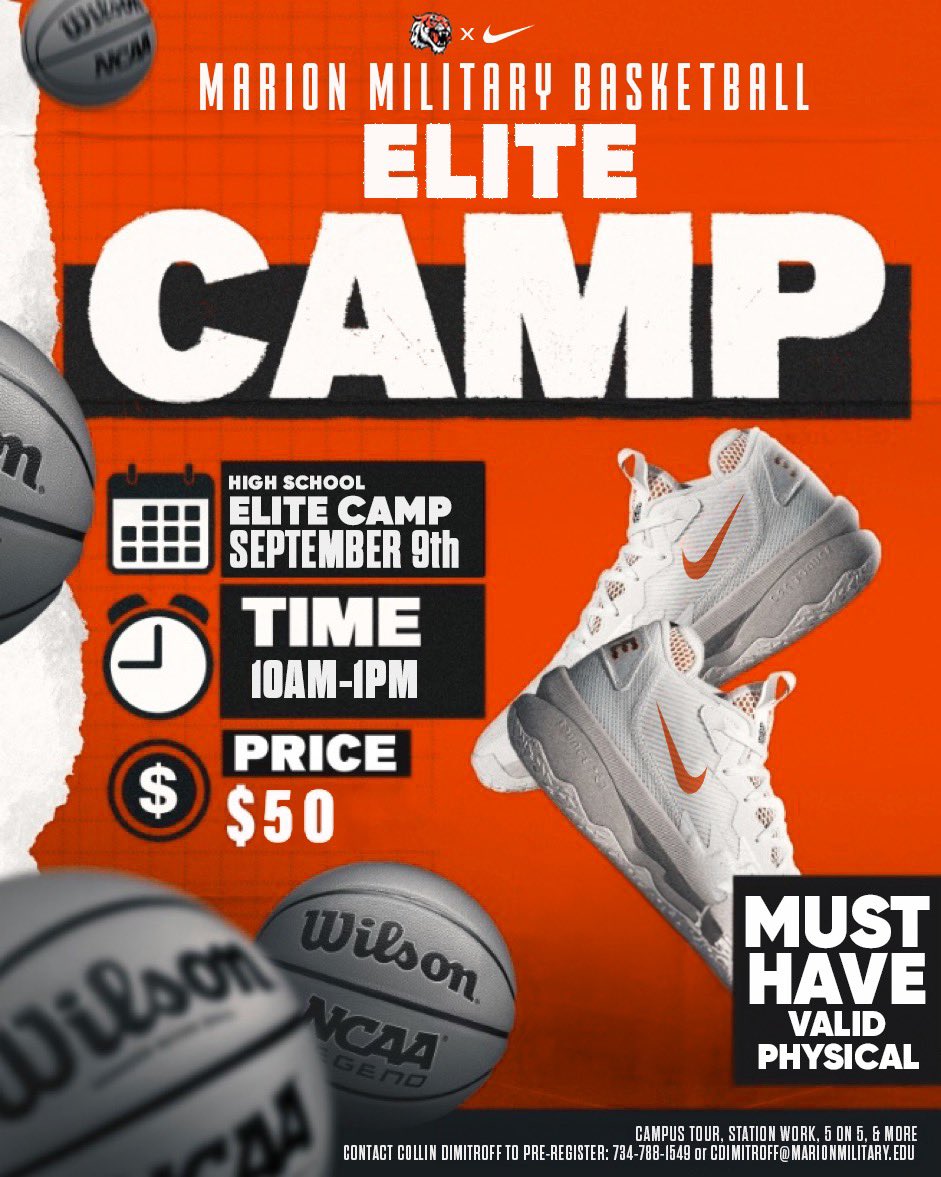 High School Players!!! Come join us next weekend to check out campus, get some work in and compete with other recruits! Please contact me if interested