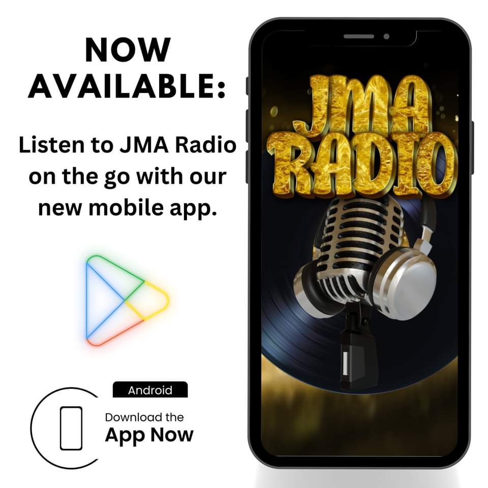 JMA RADIO ANNOUNCEMENT:
We are thrilled to announce the JMA Radio app for android devices is now available at the Google Play Store! Click here: play.google.com/store/apps/det…

*Don't worry Apple users, we have been notified that our mobile app for Apple will be available shortly. :)