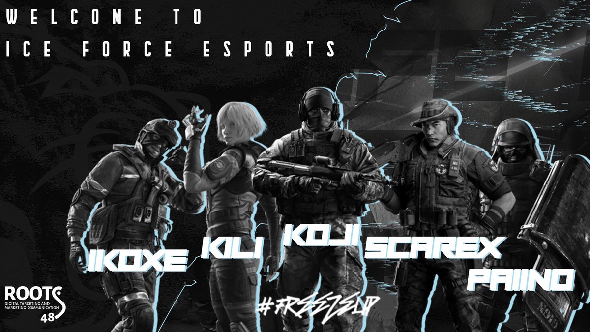 Please give a warm welcome to your new IFE Rainbow Six Main Team!!!
<a href="/TeamAlpha_R6/">Team Alpha</a> joins us with
<a href="/iKoxeR6/">Koxe</a> 
<a href="/Kili_R6/">Kili</a> 
<a href="/Kojir6/">Koji 🇦🇹</a> 
<a href="/Scarex_R6/">Scarex</a> 
<a href="/Paiin0_/">Paiin0</a> 

<a href="/UknowR6/">Uknow</a> (Analyst)

Jumping right in they will play the BLAST R6 Qualifiers starting tomorrow!

#FreezeUp