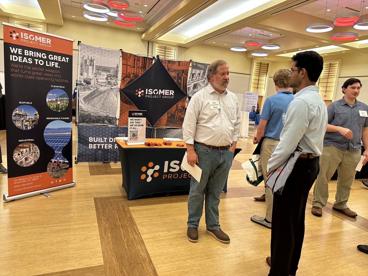 Met future leaders at NC State's Paper Industry Career Fair and we're inspired! Ready to tackle new challenges and innovate with emerging talent. 🌟🔧 #NCStateFair #BetterResults #BuiltDifferent