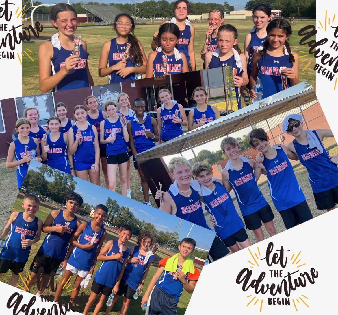 SmothersBeth's tweet photo. BBJH vs MJH dual meet was a HUGE success!  Off to a great start! https://t.co/gGQkY7YAKS