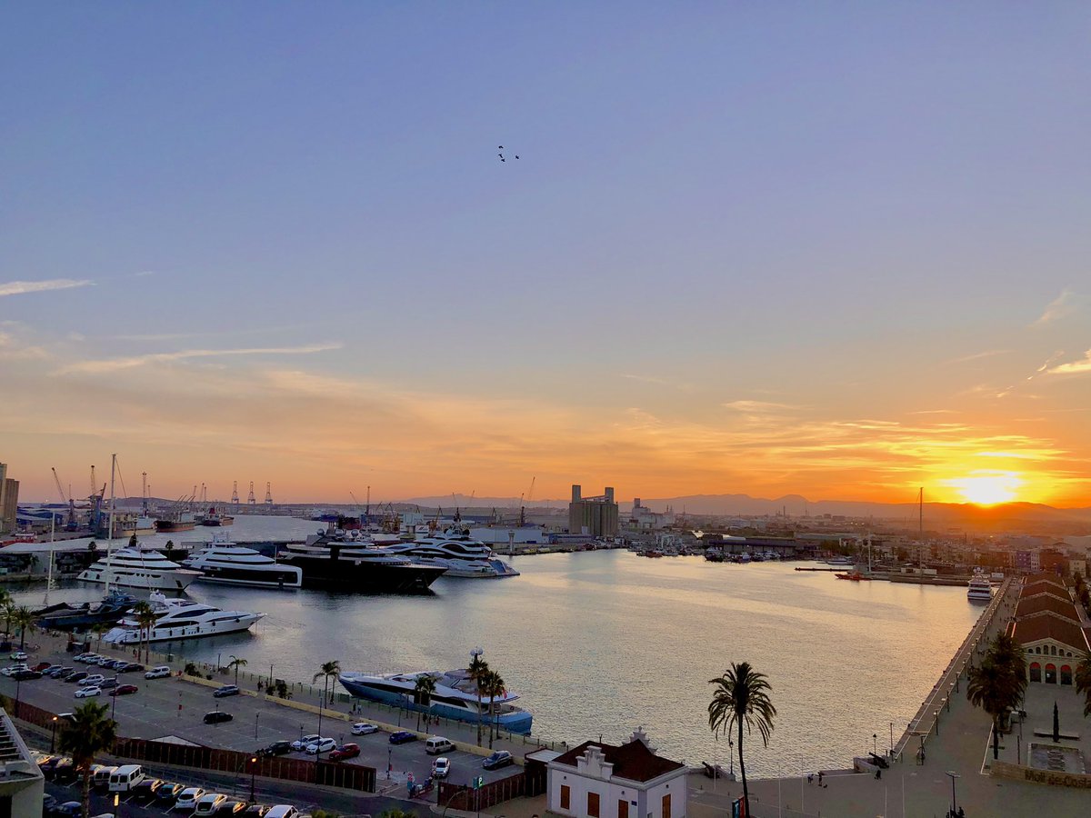 Goodbye August 👋 #Tarragona #Aug31 #port #sunset #ThursdayThoughts