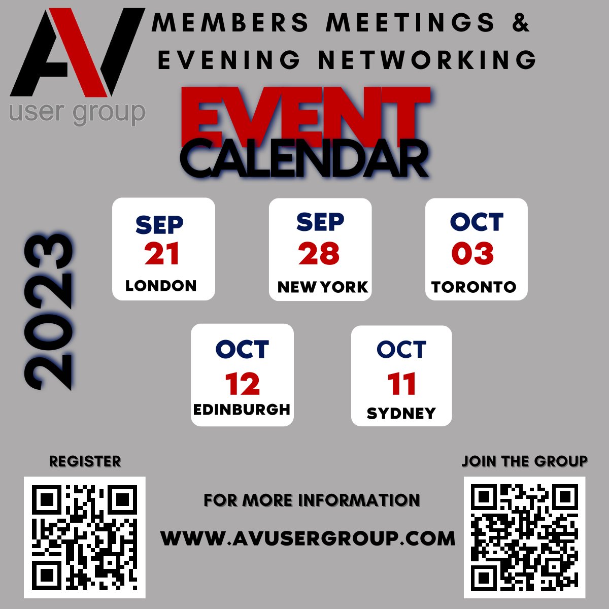 AV User Group tweet media