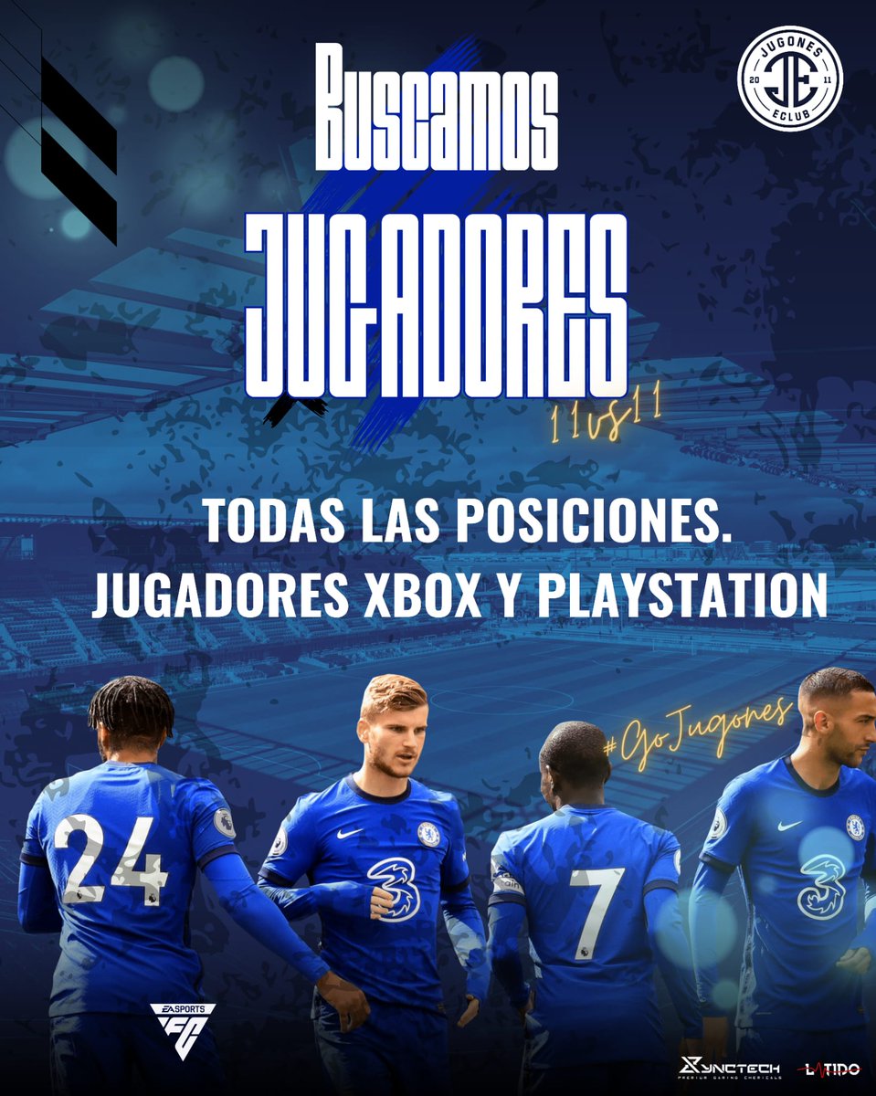 🔜Vuelve a los entrenos #JugonesEclub

⌛Día 4 Septiembre 

🔎Buscamos jugadores en todas las posiciones.

📩Así que si quieres probar contacta conmigo o con <a href="/Jokinruiz_09/">Jokin_09</a> por privado, ya seas de PLAY5 o XBOX

🔵⚪Te esperamos🔵⚪