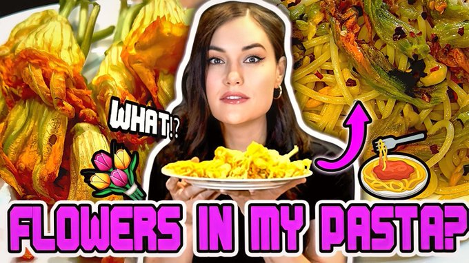 ZUCCHINI FLOWER REVELATION! You won't believe how insanely delicious these are! Watch me turn zucchini<a href="/tag/sicilia"class="tags"><span>#sicilia</span></a><a href="/tag/isoleeolie"class="tags"><span>#isoleeolie</span></a>