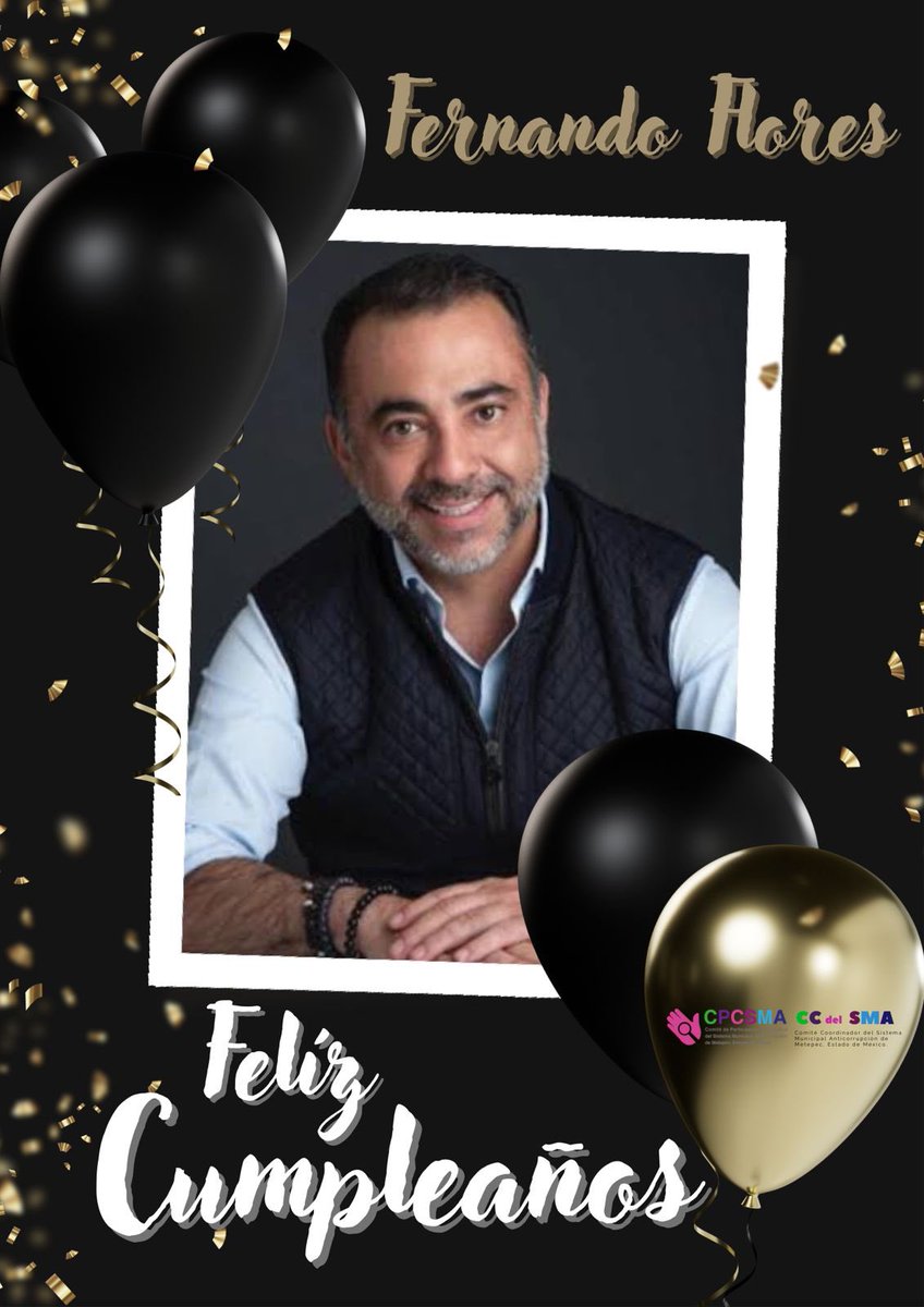 Hoy es cumpleaños de nuestro Presidente Municipal <a href="/FerFlores_Emp/">Fernando Flores Fernández</a> 
Le deseamos una vida de dichas y bendiciones.
#incorruptible