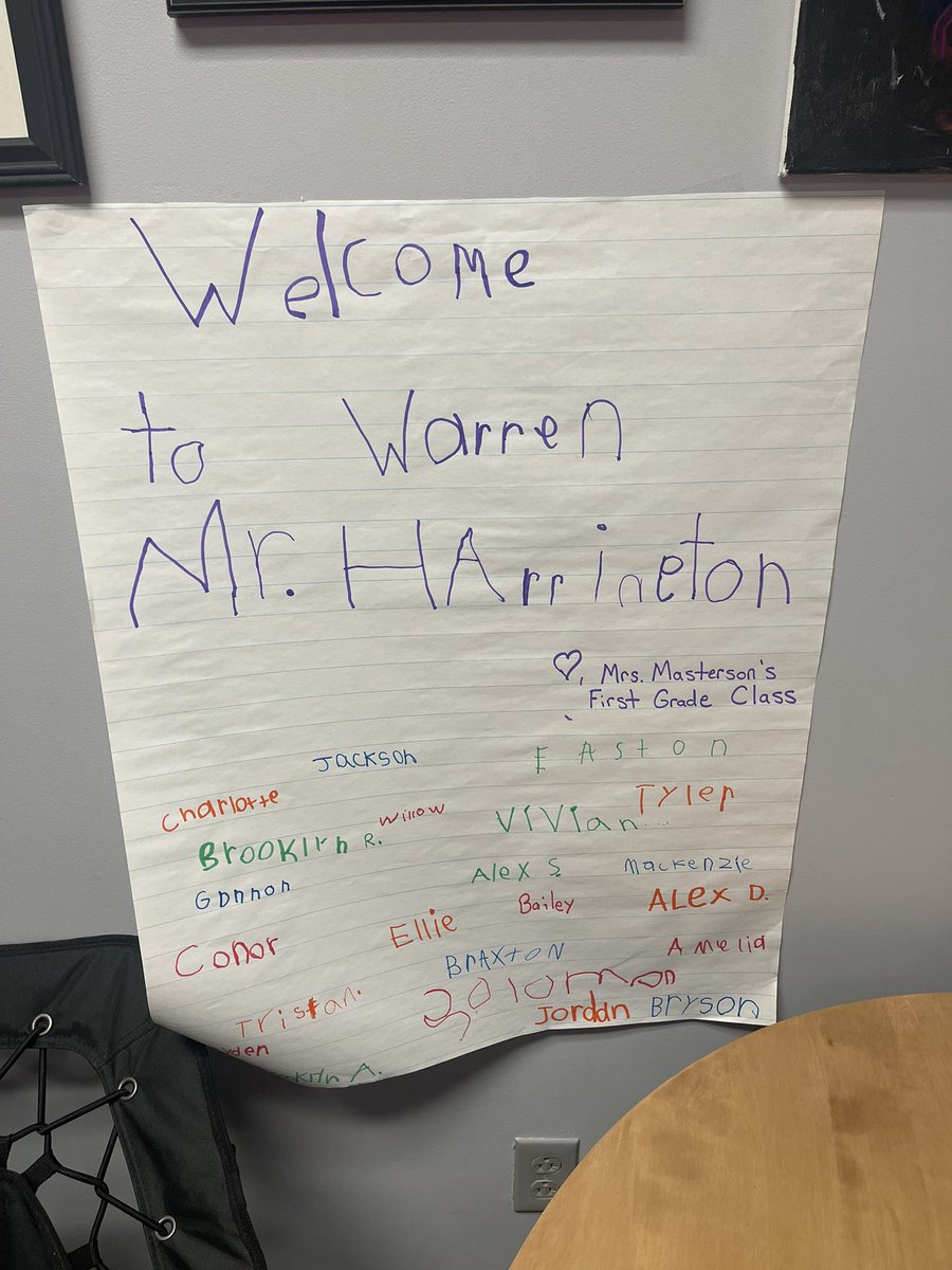 MrHsclass1's tweet photo. It is always awesome to get notes from one of your classes. Very special. #onehowell #huskypride https://t.co/dQVvEH5eaO