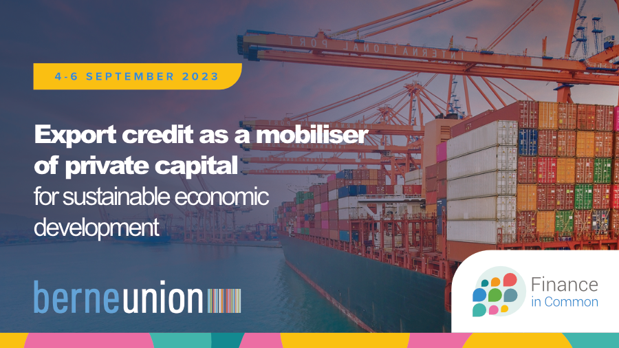 Berne Union (@berneunion) on Twitter photo ๐ We are delighted to lead a side meeting at #FinanceInCommon2023 exploring the role of #exportfinance in economic #development and how <a href="/BerneUnion/">Berne Union</a> members can work alongside public development banks to align financial flows towards #SDGs
๐register via: t.ly/7SQyz ๐ We are delighted to lead a side meeting at #FinanceInCommon2023 exploring the role of #exportfinance in economic #development and how <a href="/BerneUnion/">Berne Union</a> members can work alongside public development banks to align financial flows towards #SDGs
๐register via: t.ly/7SQyz