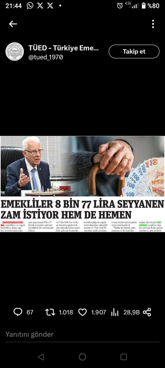belmaorby's tweet photo. EMEKLİYE YÜZYILIN AYIBI YAŞATILIYOR... Emekli aylıkları hiç bir dönem bu kadar küçülmemişti, alım gücü bu kadar düşmemişti...  
TAGIMIZ 👇📷 
#EmekliyiOyalamayın https://t.co/IY6kj0b580