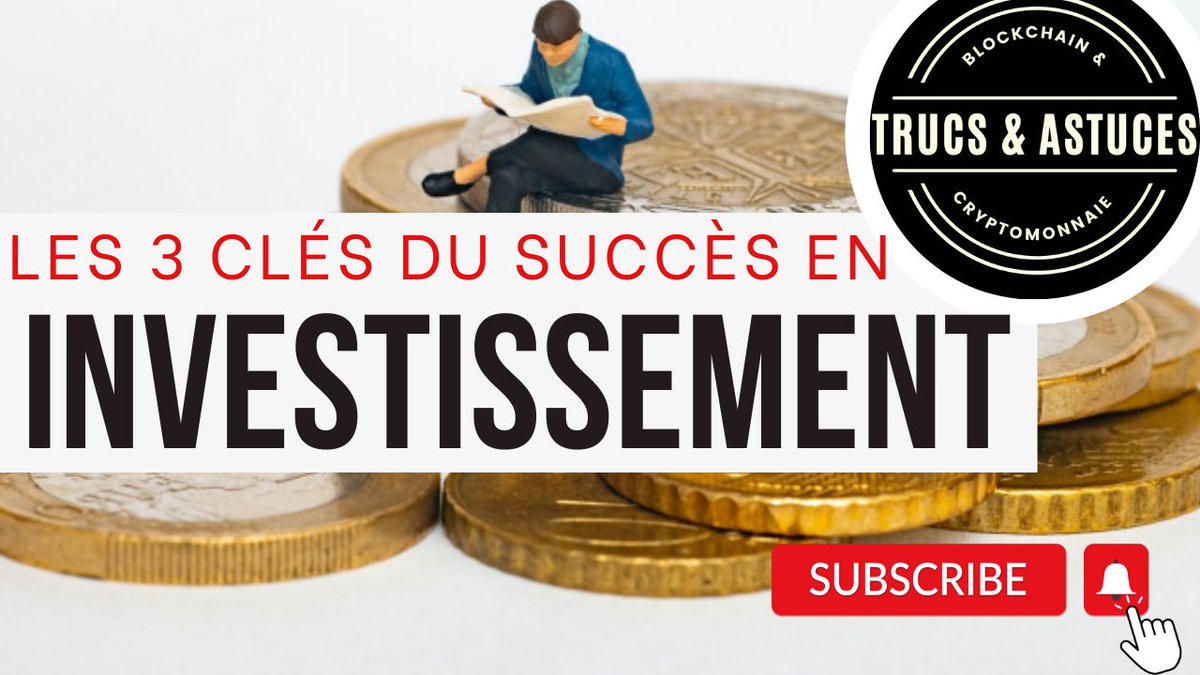 Cryptos_FC's tweet photo. 👉Nouvelle vidéo: https://t.co/5MJIKG8V12
Les 3 clés du succès pour vos investissements en #cryptomonnaie
#CryptoNews #cryptomarket #CryptoX #Cryptos #investing #investissement #cryptolovers #investment https://t.co/43JbnA0I2I