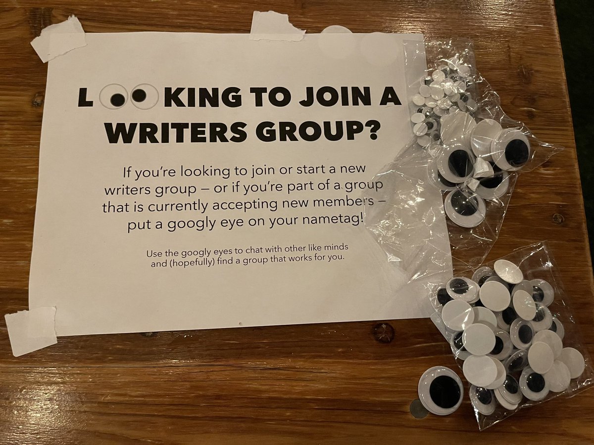 ValleyWritersMU's tweet photo. Not sure if any writing group love was found last night at our #valleywritersmeetup but we get asked all the time if we know how to start a group or how to find a group to join. Doing what we can to help! https://t.co/U1fxUi60ev