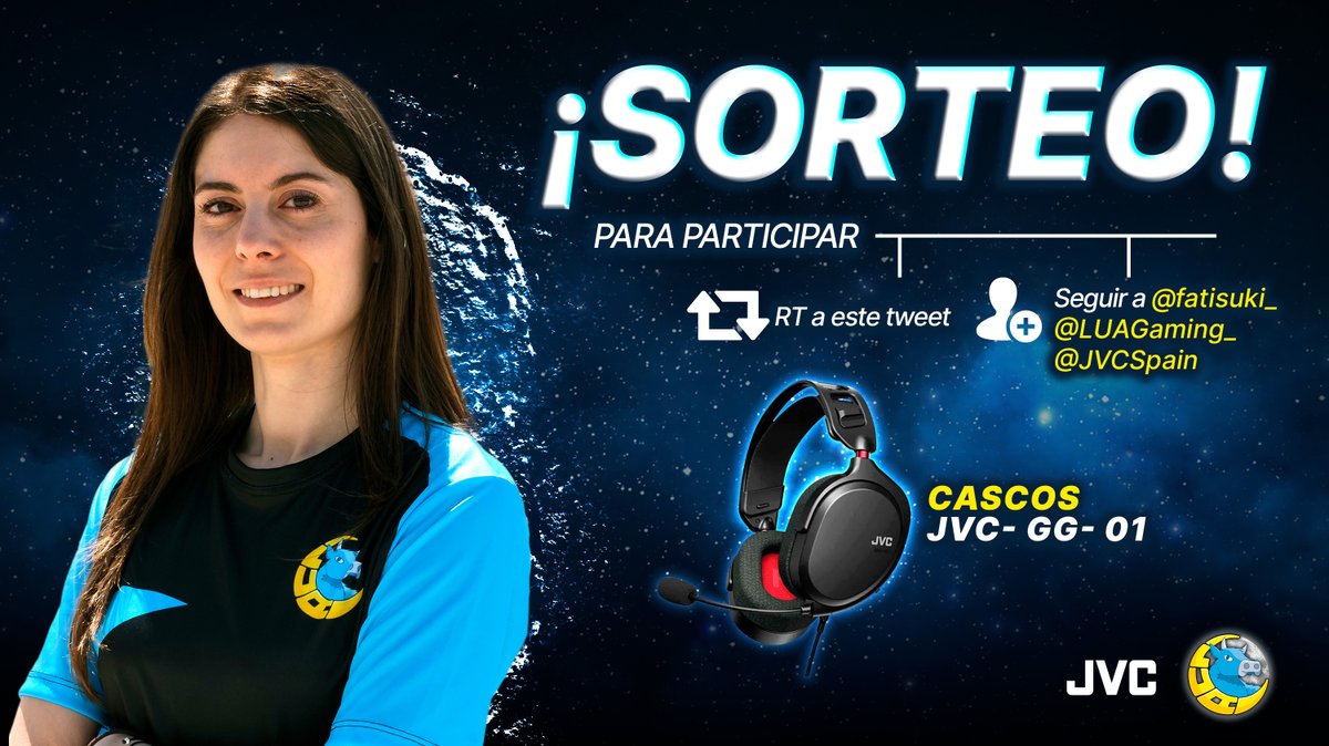 LUAGaming_'s tweet image. 🔥#SORTEO DE UNOS CASCOS GAMING JVC GG-01🔥

📝REQUISITOS📝

✅ Seguir a @LUAGaming_ , @fatisuki_
 y @JVCSpain

✅ DAR 🔁y ❤ a esta publicación

🗓 El sorteo finaliza el 10/09