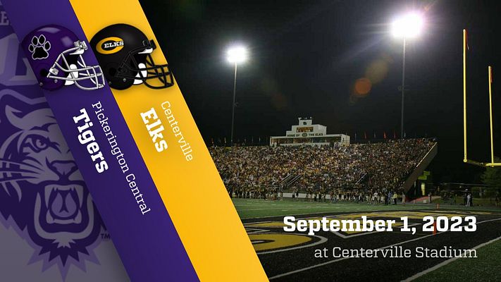Week 3:
Pickerington Central at Centerville

Game Time: 7:00PM
Gates Open at 5:30pm  

Centerville Stadium
500 East Franklin St.
Centerville, Ohio 45459

Varsity Tickets: events.ticketspicket.com/agency/3c75848…

Live Stream: fan.hudl.com/United-States/…