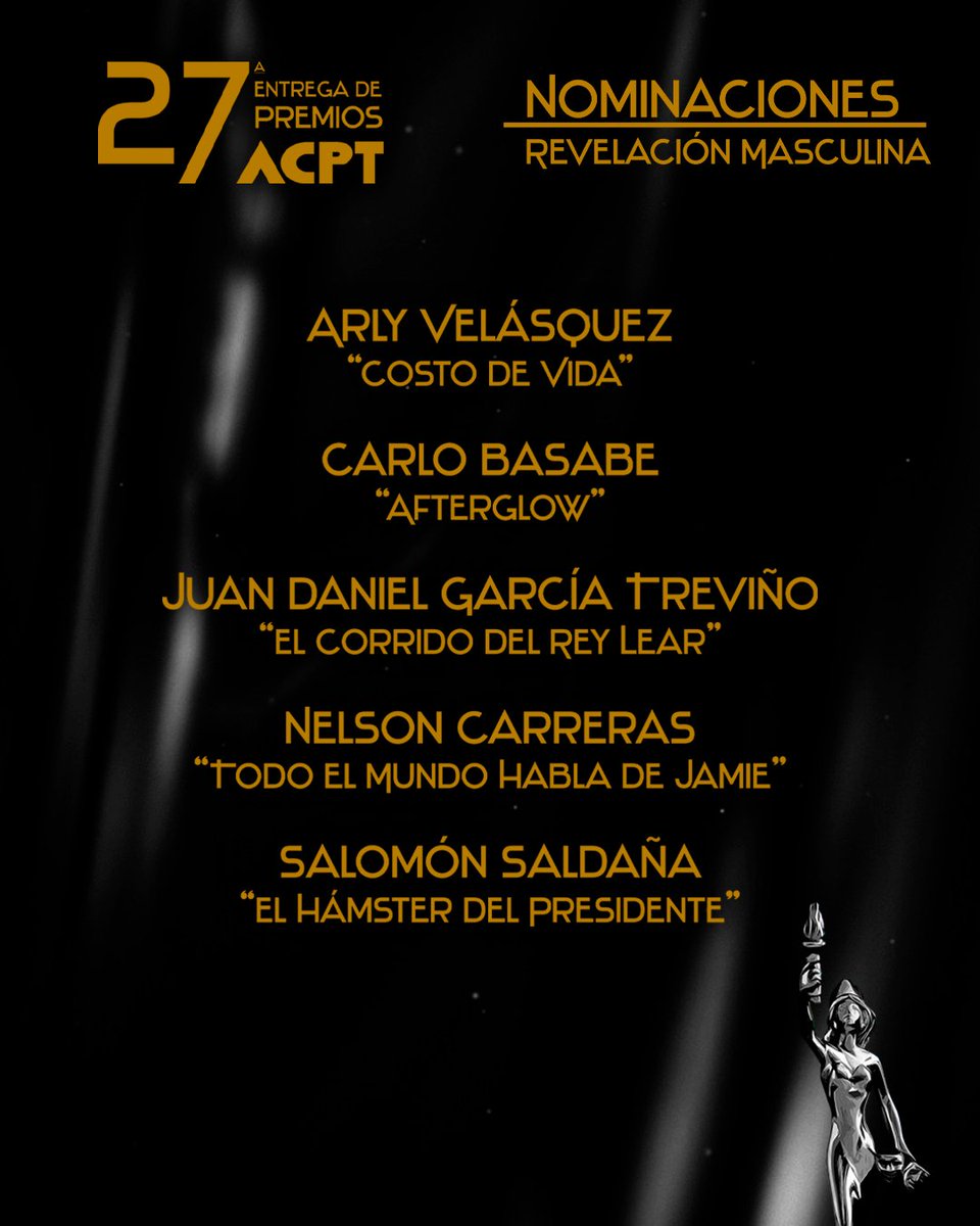 #ACPT 

✨REVELACIÓN MASCULINA✨ 

#PREMIOSACPT2023 #PRESENCIAACPT