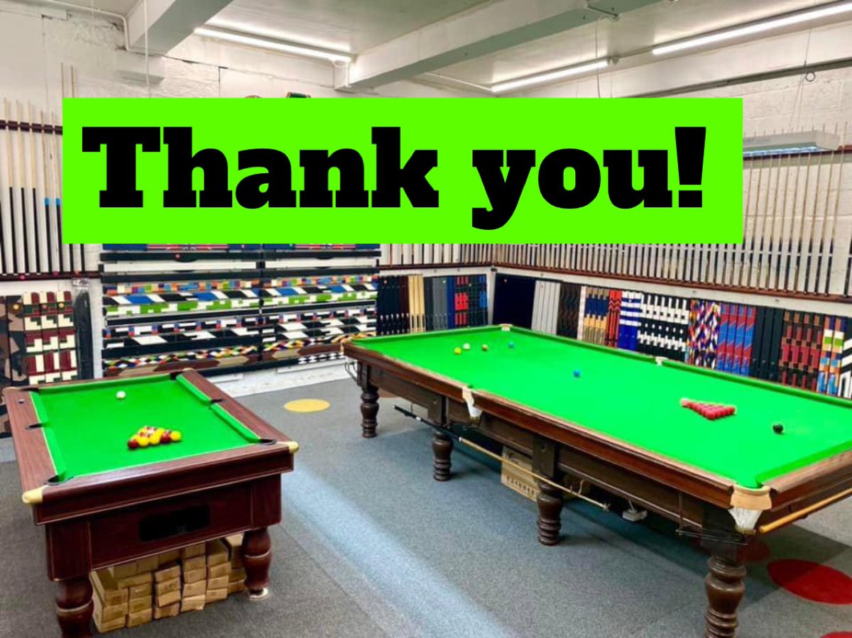 Well that’s year 6 complete! A Huge Thank You 🙏 to all our customers who have every bought from us 🙏 Cue Sports Yorkshire continues to grow since opening in 2017 and we’re dedicated to keep on supplying you with the best products at great prices 😊 

Thank you all ❤️ 

Bex x