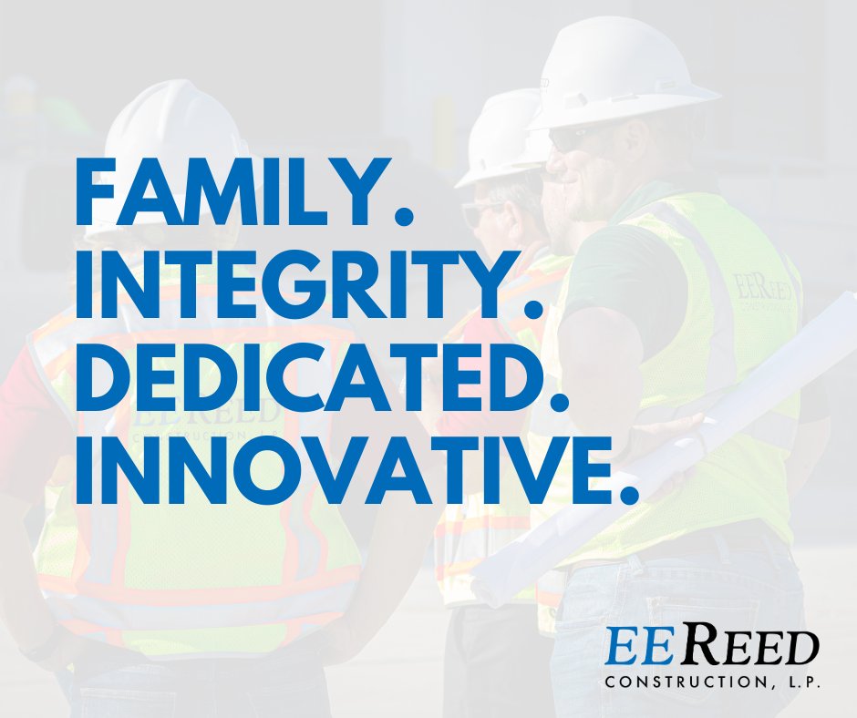 E.E. Reed’s approach to business is built on the same values that formed the foundation of our company more than four decades ago. #commercialconstruction #generalcontractor