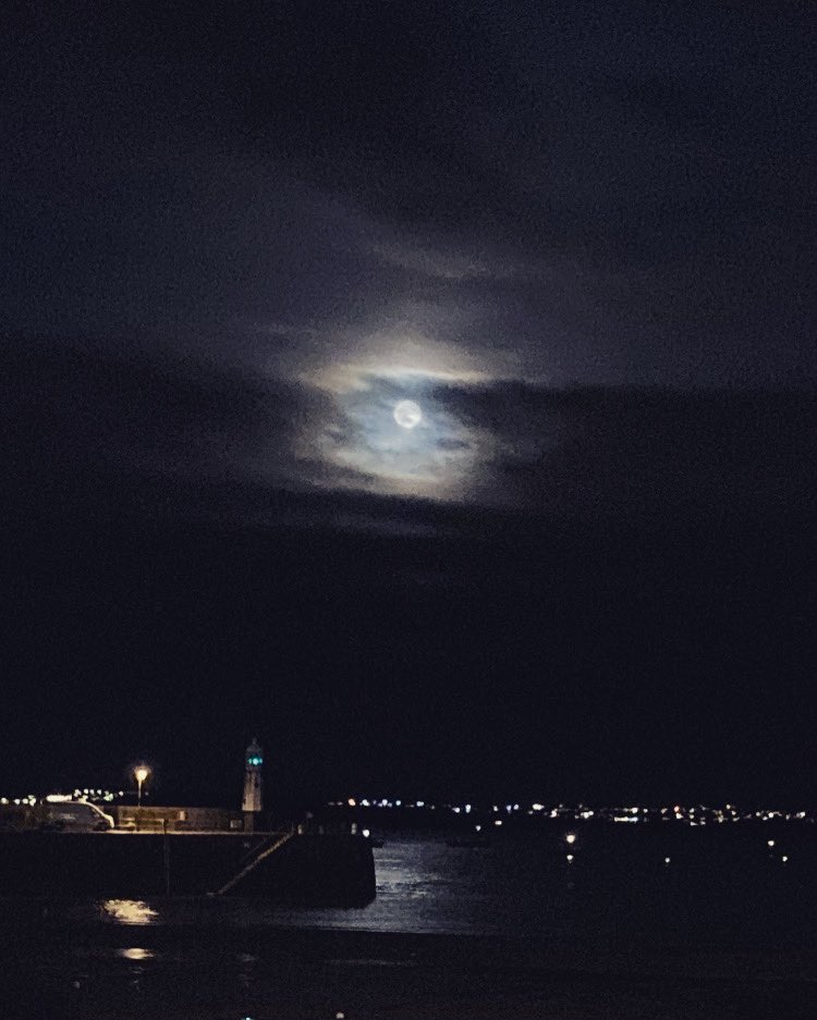 St.Ives Super Moon @StIvesHarbour