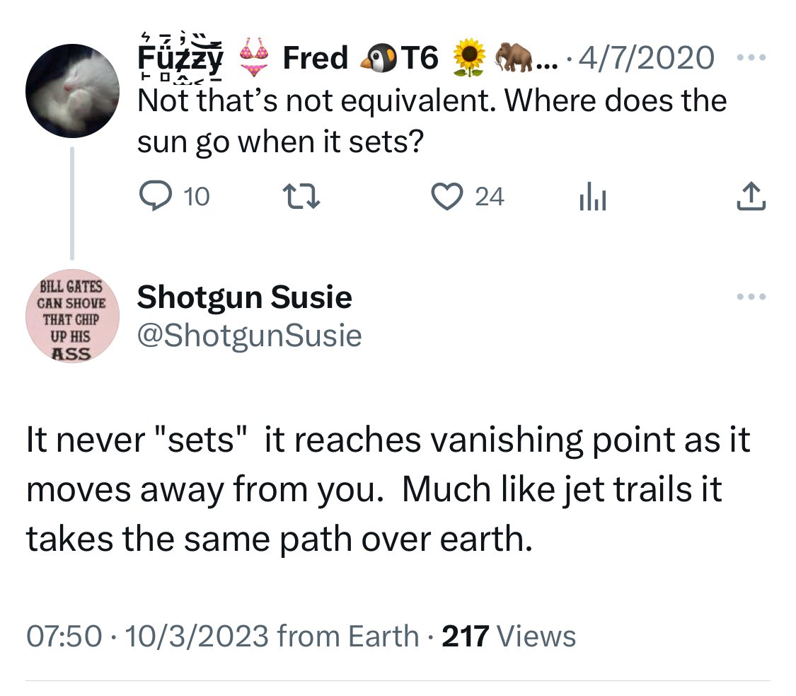 shaunoftheglobe's tweet photo. It might be prudent to go outside sometimes
#flatearth
#itsnotflat #wechecked
#gottalietoflerf https://t.co/WI8trWHemZ
