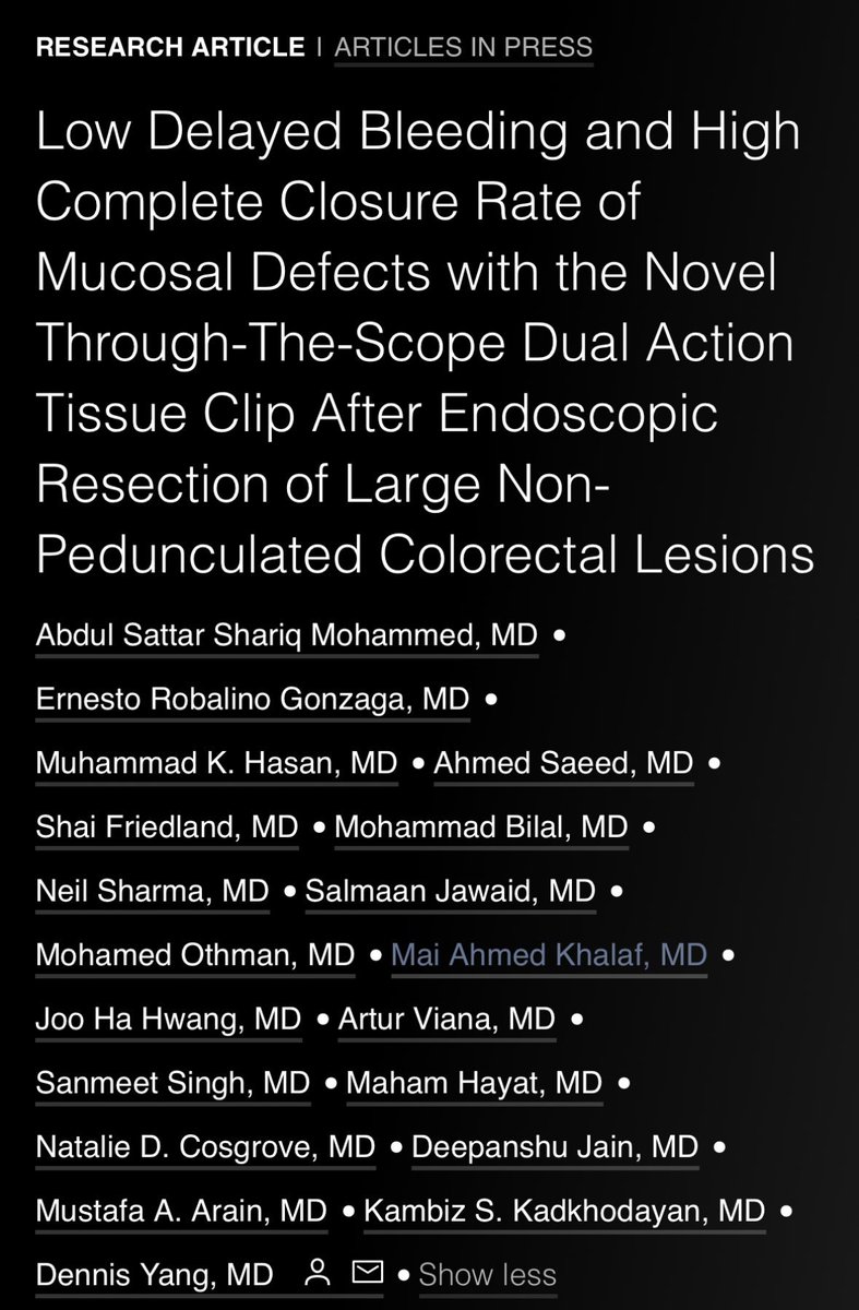 Dennis Yang, MD, FACG,AGAF,FASGE (@dennisyangmd) on Twitter photo Multi center experience with novel DAT clip - thanks to all coauthors. <a href="/AMohammedMD/">Abdul Sattar Shariq Mohammed</a> <a href="/ernrobalino/">Ernesto Robalino Gonzaga, MD.</a> <a href="/DrHasan_Orlando/">MK Hasan</a> <a href="/neilRsharmaMD/">Neil Sharma, M.D. FASGE, FACG, AGAF</a> <a href="/BilalMohammadMD/">Mohammad Bilal, MD</a> <a href="/DrSaeeeed/">Ahmed Saeed, MD, DABOM</a> <a href="/GiJawaid/">Salmaan Jawaid, MD</a> <a href="/EndoscopyOthman/">Mohamed Othman</a> <a href="/joohahwang/">Joo Ha Hwang, MD PhD</a> <a href="/MahamHayatMD/">Maham Hayat, MD</a> <a href="/SanmeetSingh07/">Sanmeet Singh MD</a> <a href="/ArturVianaMD/">Artur Viana, MD</a> <a href="/NCosgroveMD/">Natalie Cosgrove MD</a> <a href="/KKadkhodayan/">Kambiz Kadkhodayan</a> Multi center experience with novel DAT clip - thanks to all coauthors. <a href="/AMohammedMD/">Abdul Sattar Shariq Mohammed</a> <a href="/ernrobalino/">Ernesto Robalino Gonzaga, MD.</a> <a href="/DrHasan_Orlando/">MK Hasan</a> <a href="/neilRsharmaMD/">Neil Sharma, M.D. FASGE, FACG, AGAF</a> <a href="/BilalMohammadMD/">Mohammad Bilal, MD</a> <a href="/DrSaeeeed/">Ahmed Saeed, MD, DABOM</a> <a href="/GiJawaid/">Salmaan Jawaid, MD</a> <a href="/EndoscopyOthman/">Mohamed Othman</a> <a href="/joohahwang/">Joo Ha Hwang, MD PhD</a> <a href="/MahamHayatMD/">Maham Hayat, MD</a> <a href="/SanmeetSingh07/">Sanmeet Singh MD</a> <a href="/ArturVianaMD/">Artur Viana, MD</a> <a href="/NCosgroveMD/">Natalie Cosgrove MD</a> <a href="/KKadkhodayan/">Kambiz Kadkhodayan</a>