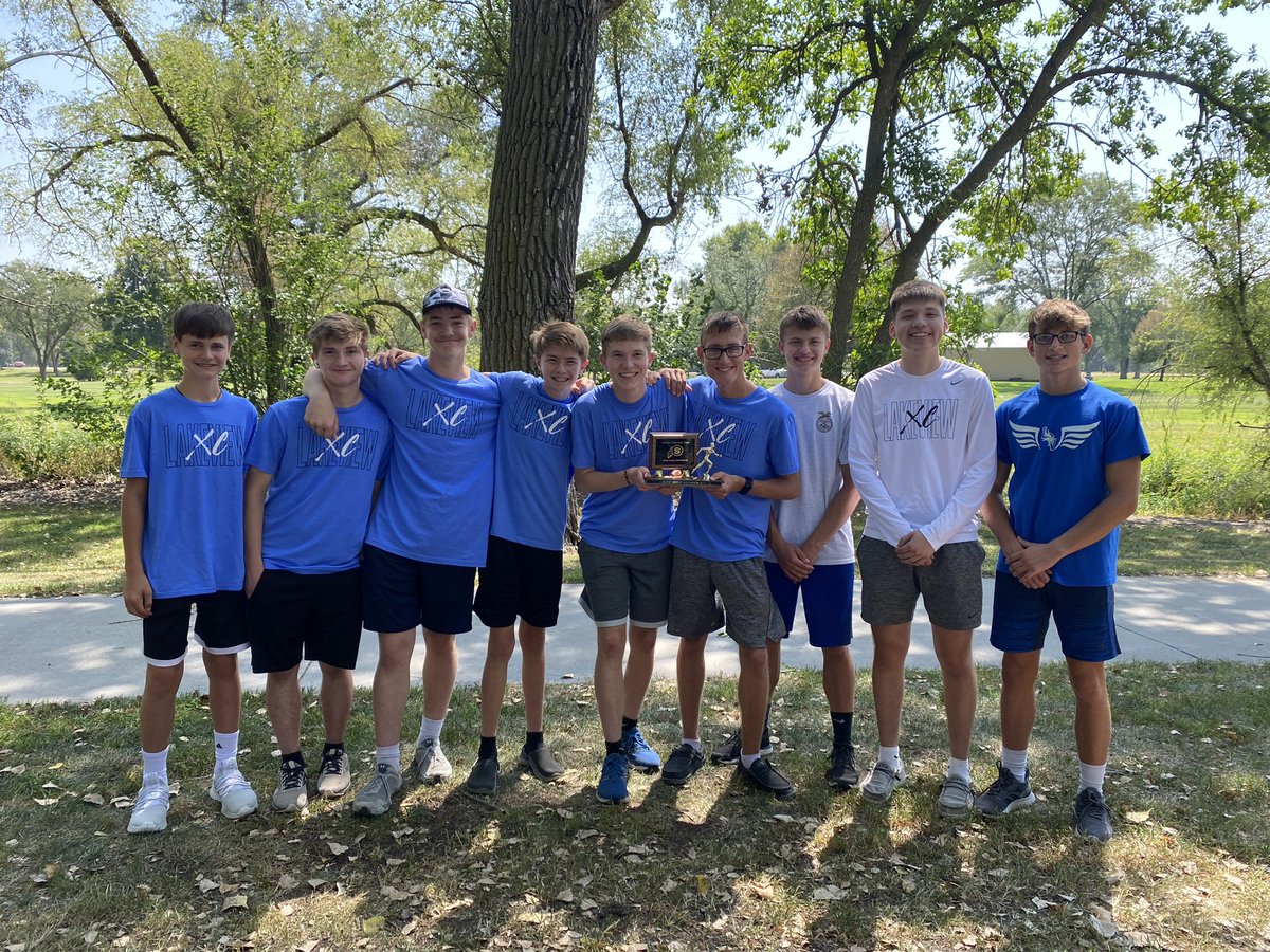 XCLakeview's tweet photo. Great day for LV XC at Schuyler today!! 👏🏼🏃🏃🏼‍♀️ 
🏆 Varsity Boys - 2nd place team 
🏆 Varsity Girls - 3rd place team
🏆 JH girls - 2nd place team 

Individual results below ⬇️

#lakeviewvikes #lakeviewxc https://t.co/gPl18X3QjN