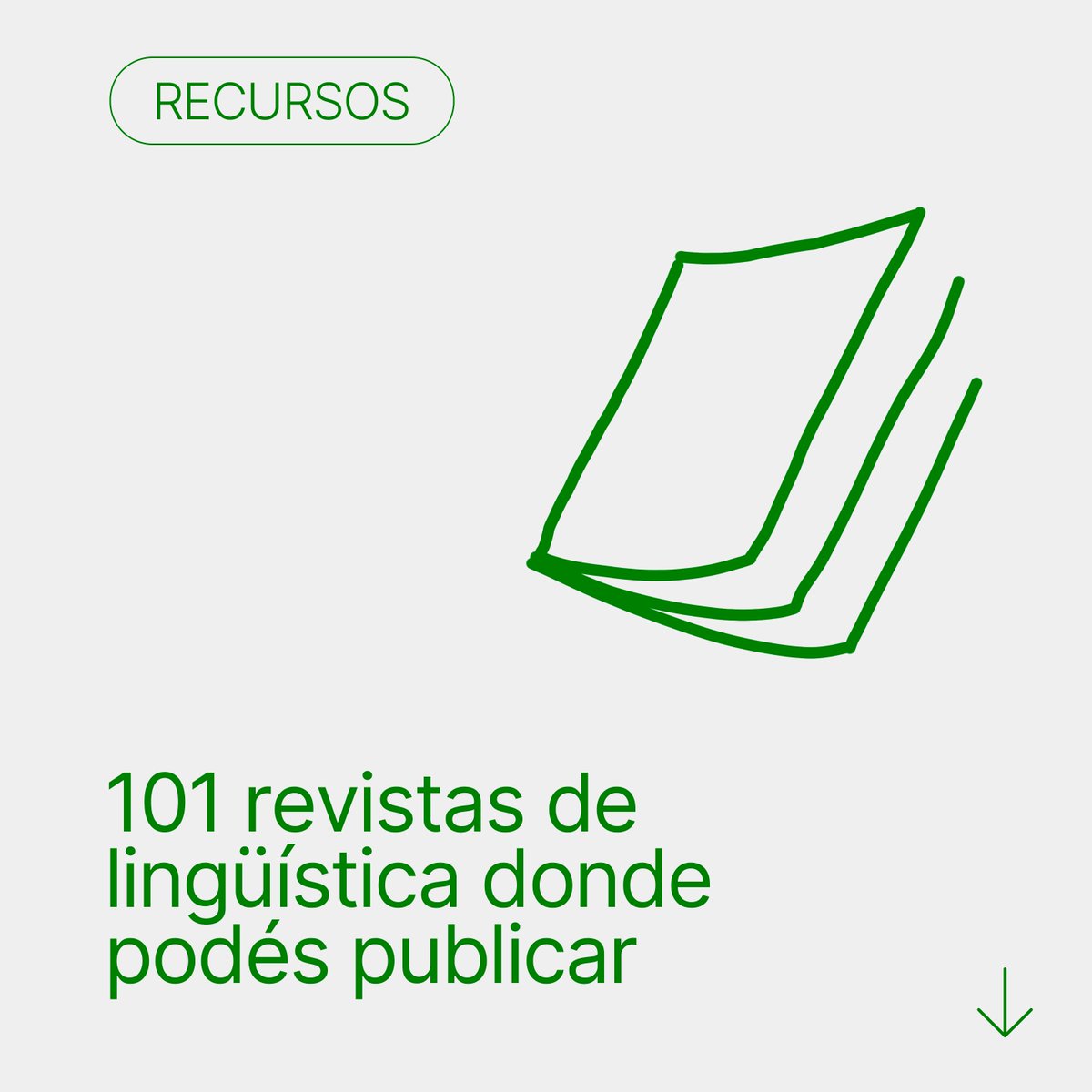 relifargentina's tweet photo. ¿Aceptan reseñas? ¿Dónde están indizadas? ¿Son de grupo 1? Estas preguntas tienen respuesta. Actualizamos nuestro listado de revistas que publican trabajos de lingüística (y disciplinas afines) y ¡llegamos a 101! 🤓🙌

🔗https://t.co/5ks7kOxFrB https://t.co/al1KnF2jif