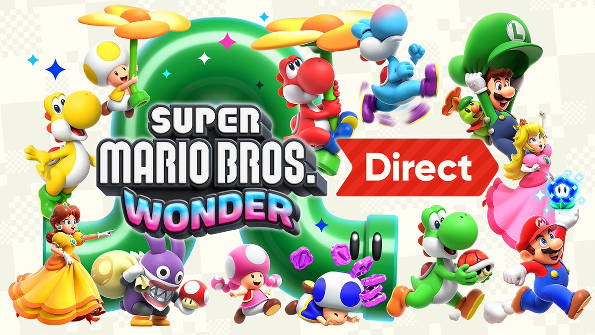 Check out the link below to rewatch all the latest info from the #SuperMarioBrosWonder #NintendoDirect, and look forward to the game's release on 10/20!

📺 : ninten.do/60159V7Rz