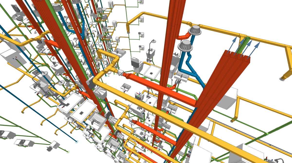 OscarMartinPlus's tweet photo. "Vértigo".

#AECO #HVAC #MEP #OpenBIM

✅Cálculo y modelado #BIM realizado con #TeKton3D de @iMventa.
✅Bloques #IFC 🙏 a: @BIMobject, @bimandcoEspana, @SP_espana y @TROXSpain.
✅Visor IFC: #BIMvision. https://t.co/YiN1UAvBqG