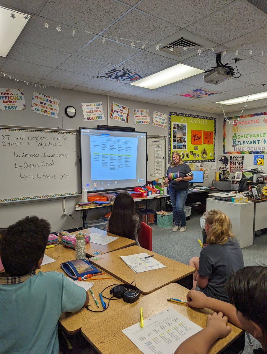 AJS5581's tweet photo. Digging into our new project rubric to see exactly what is expected of them! They were actually very engaged! I love seeing them understand what earns them a 1, and what earns them a 3! Great day for learning! @PISDELEMSS @pisdesela @JMOLIVA18 https://t.co/WqlZ1b8q9j