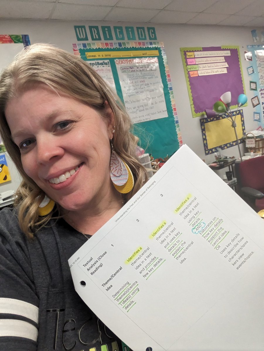 AJS5581's tweet photo. Digging into our new project rubric to see exactly what is expected of them! They were actually very engaged! I love seeing them understand what earns them a 1, and what earns them a 3! Great day for learning! @PISDELEMSS @pisdesela @JMOLIVA18 https://t.co/WqlZ1b8q9j