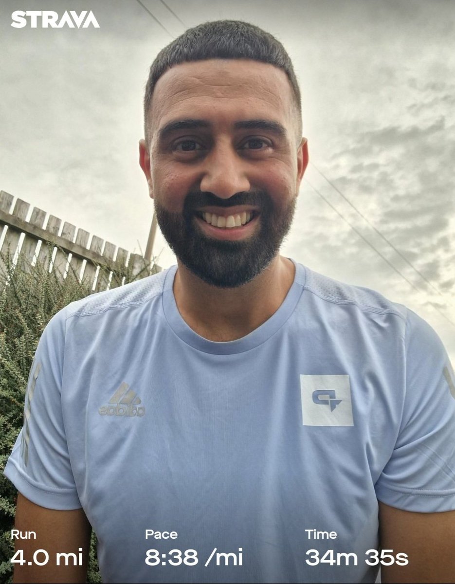 raja_is_running's tweet image. 4 mile progression ticked off. Ready for the Big Half in London this weekend! Who is racing the big half? Happy Running! 🏃🏾‍♂️ #ukrunchat #muslimrunners #strava #run #running #runner

Follow me on Strava - strava.com/athletes/33811…

Follow me on Instagram - instagram.com/raja_is_running