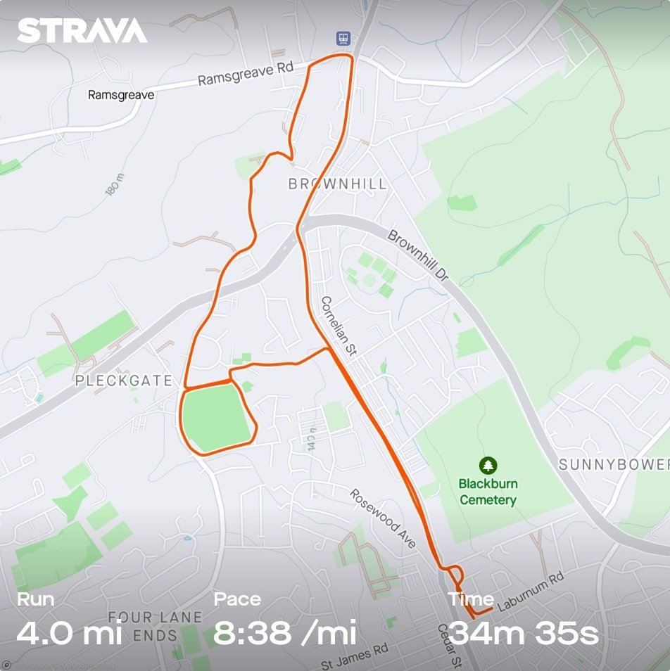 raja_is_running's tweet image. 4 mile progression ticked off. Ready for the Big Half in London this weekend! Who is racing the big half? Happy Running! 🏃🏾‍♂️ #ukrunchat #muslimrunners #strava #run #running #runner

Follow me on Strava - strava.com/athletes/33811…

Follow me on Instagram - instagram.com/raja_is_running