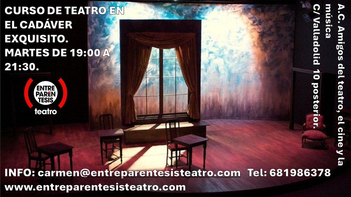 ExCadaver's tweet photo. Abierto el plazo de matrícula.
#Alcorcón. https://t.co/XW8PgfKbX3