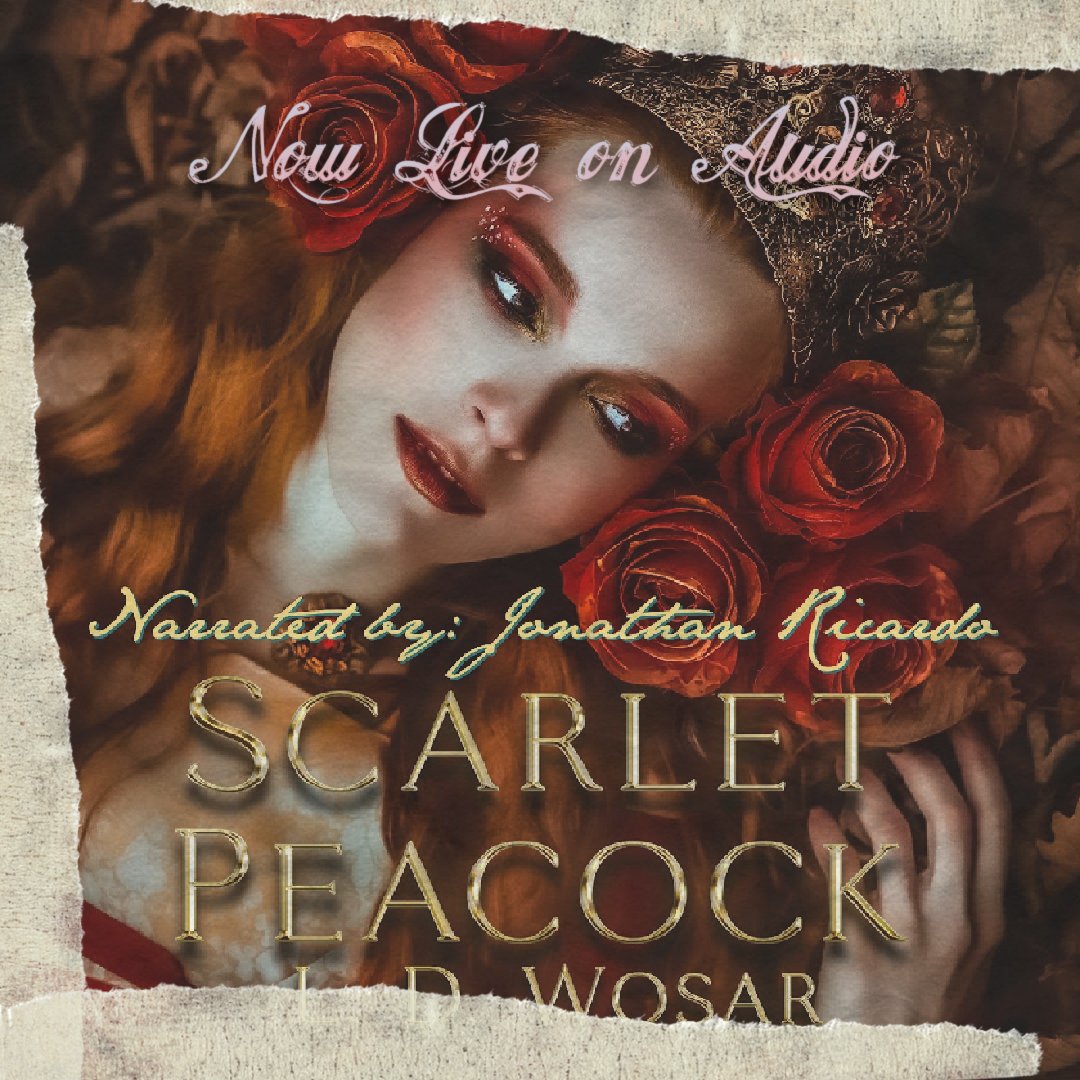 Scarlet Peacock: Blood of a Peacock Duet I is NOW live on audiobook.

My regent vampire romance was narrated with splendor by the magnanimous <a href="/jonricardo_vo/">Jonathan Ricardo | Voice Actor</a>. You don't want to miss it.

Get your copy here: audible.com/pd/Scarlet-Pea…
