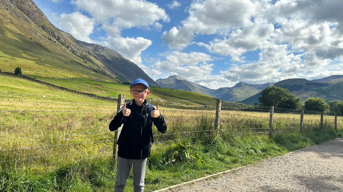 rachcptr's tweet photo. Feeling super proud of Tobias today 🥰@WestBrettonJIPE @WestBrettonJI Tobias climbed to the top of Ben Nevis today ⛰️ what an amazing achievement  🌟🌟 https://t.co/i4goMK7eTI