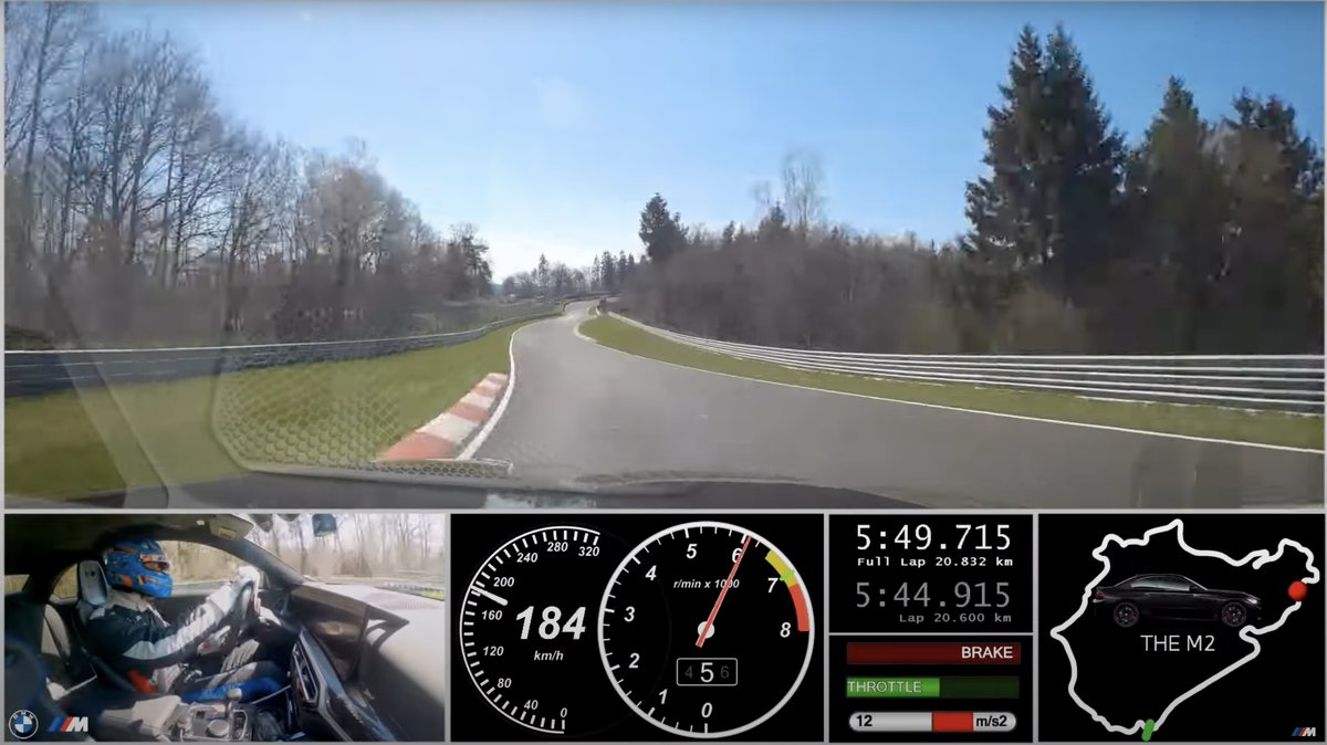 Watch the BMW M2 crush its Ring lap. roadand.tk/hUImCuF