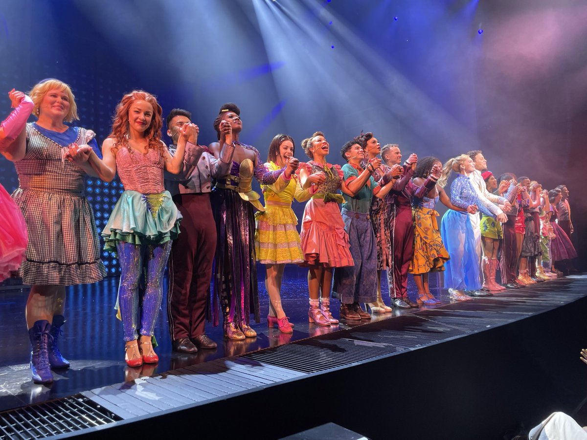 <a href="/onemoretimebway/">Once Upon a One More Time</a> was a hilarious, clever, &amp; powerful punch at the fairy tale narrative diverting princesses away from their tales in a feminist forward and upbeat show! The tunes of Britney &amp; incredible dancing helps them discover sisterhood &amp; truth 🤩<a href="/BroadwayWorld/">BroadwayWorld</a> <a href="/broadwaycom/">broadway.com</a>