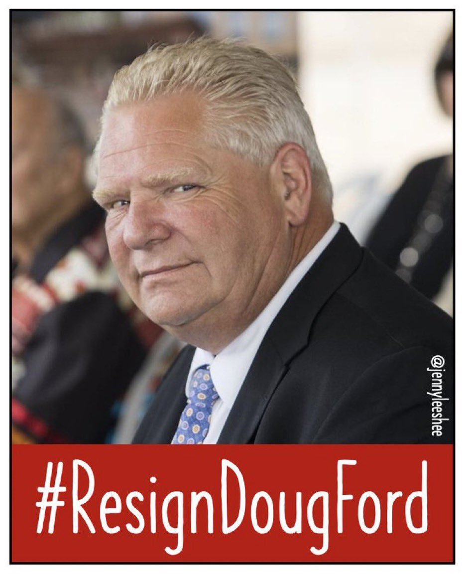 I often think about how important trust is in a healthy community. Parents trust that teachers will keep kids safe. We trust that the people driving buses and other vehicles are well-trained. We trust that the people who build our city make it safe. I don’t trust #DougFord.