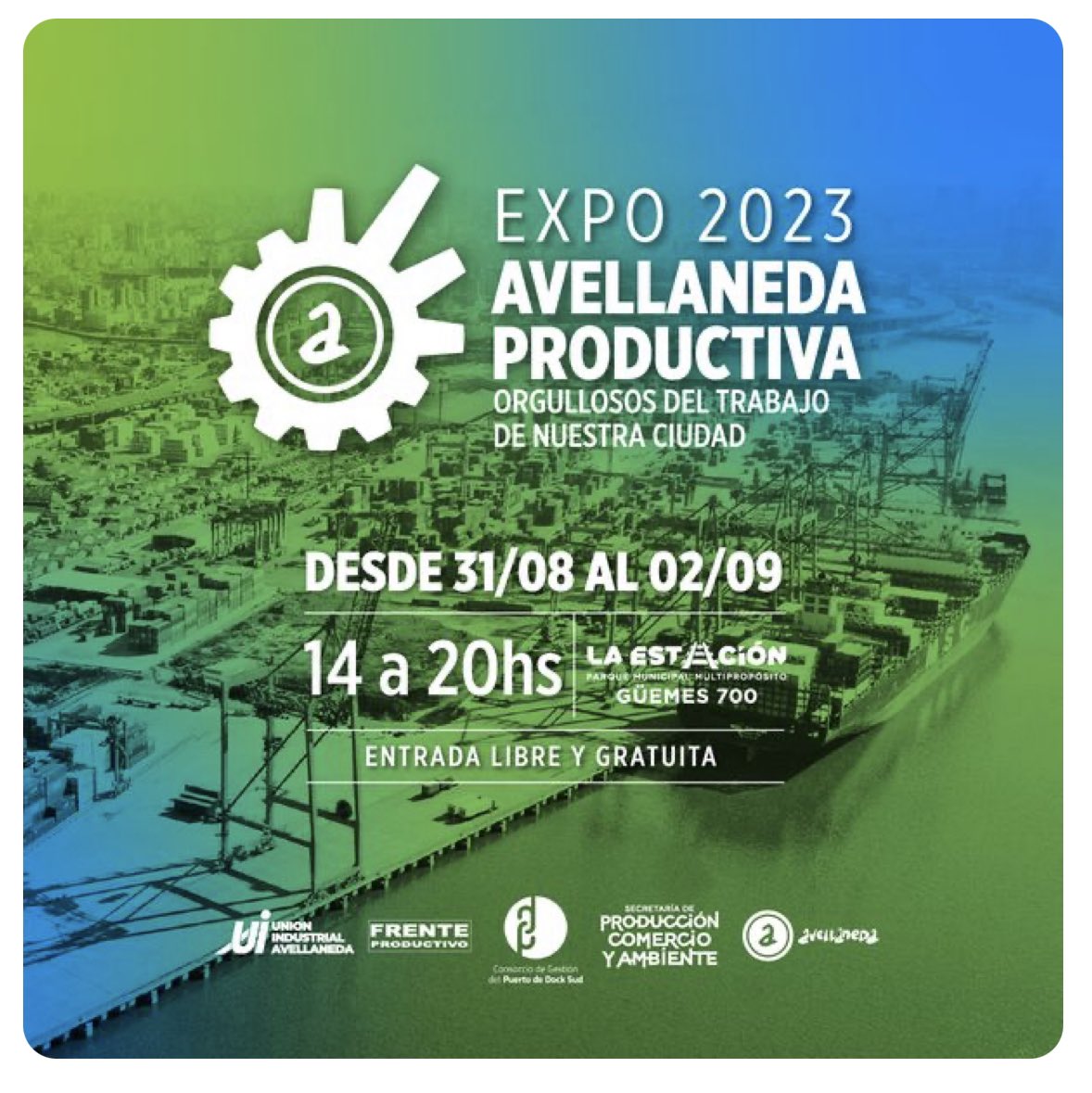 Quedó inaugurada la Expo #Avellaneda Productiva 2023 con gran participación de todos los sectores de la producción y el trabajo , escuelas técnicas , universidades , centros de formación , organizaciones e industriales